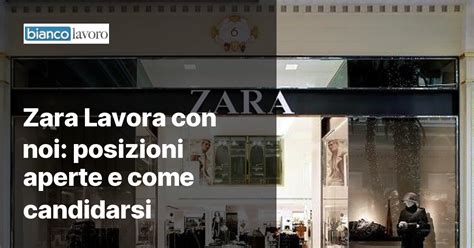 Zara Lavora con noi: posizioni aperte, come candidarsi.